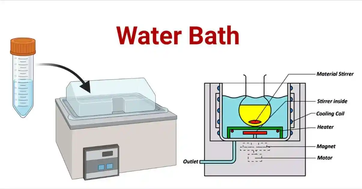 components of water bath